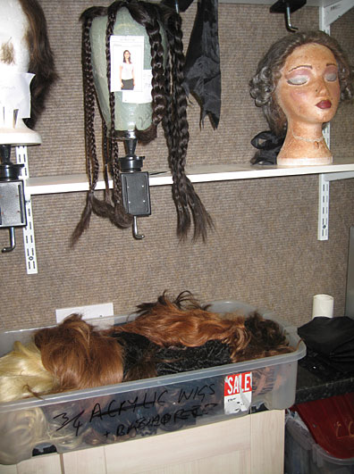 Wig department