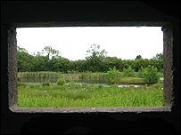 Stage Eight - A bird hide near Sharnford