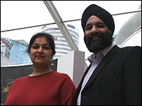 Sangeeta and Tav
