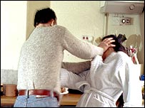 cena de violência doméstica