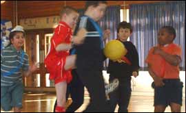 Community Football at Deedmore School 