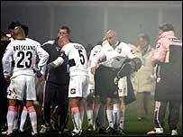 Palermo futbolcuları