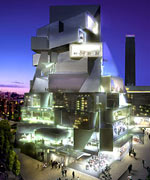 Artist's impression of the extended Tate building
