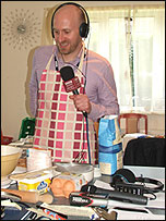 Mister mum, Jon making scones