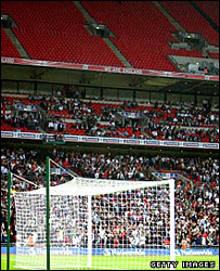 Ворота до яких влетів переможний гол Кубку Вемблі
