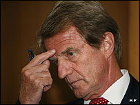French foreign Minister, Bernard Kouchner