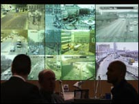 监控伦敦市区的摄像头