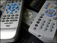 डिजिटल टेलीविज़न के रिमोट कंट्रोल