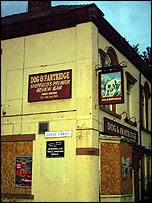 Boarded up pub, Attercliffe, Sheffield