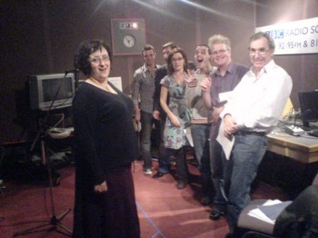 cast of BBC Radio Scotland comedy 'Close'