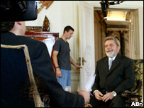 O presidente Luiz Inácio Lula da Silva