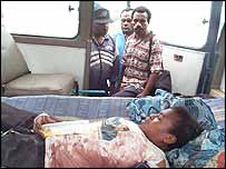 Vítima do terremoto de sexta-feira