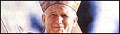 A photo of Pope John Paul