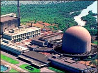  Hindistan'da bir nükleer tesis