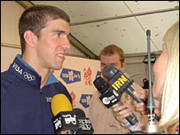 美国选手菲尔普斯