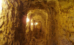 The Goodman Subway, one of the underground tunnels