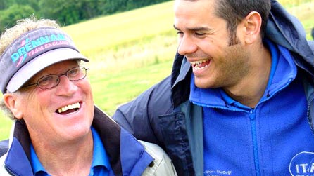 Bob Mitchell and Luke Richards. Copyright ITA