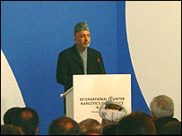 Afganistan Devlet Başkanı Hamid Karzai 