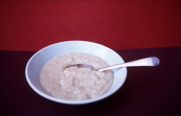 A bowl of porridge
