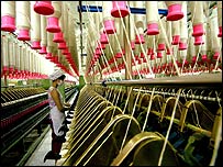 fábrica têxtil na China