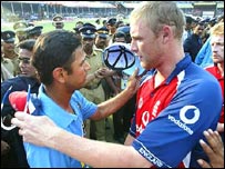 اینڈریو فلنٹاف اور راہول ڈراوڈ