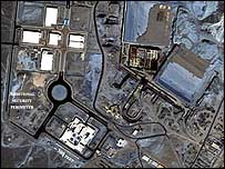 İran'da bir nükleer tesis