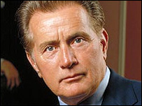 O ator Martin Sheen, estrela do seriado The West Wing