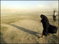 Mulher em Cabul, no Afeganistão