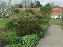 Walled garden at Berrington Hall