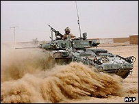 تانک ناتو در افغانستان