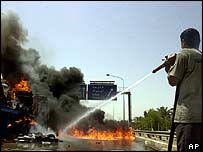 Ataque a caminhão em Bagdá