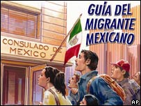 Capa do guia do governo Mexicano para imigrantes