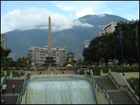 Praça de Altamira, em Caracas