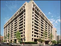 Sede do FMI, em Washington