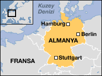 Almanya haritası