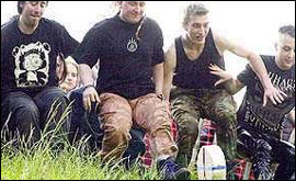 Cheese rolling at Cooper's hill 