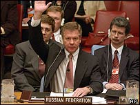 Gennady Gatilov, embaixador da Rússia na ONU