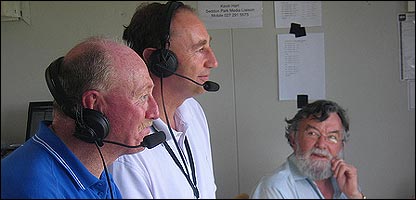 Arnie Sidebottom, Aggers and Bill Frindall