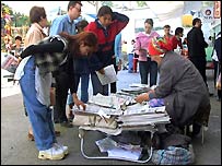 روزنامه فروشی در تاشکند