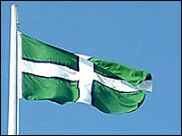 The Devon flag