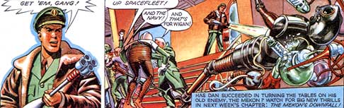 Dan Dare and friends - for Wigan!