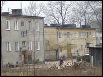 Antiga fazenda coletiva na região de Podlaskie, no norte da Polônia