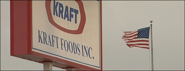 Kraft factory in Illinois, USA