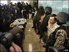 Detenidos en Cuernavaca.
