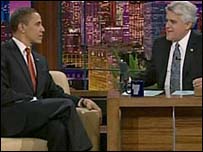 टीवी शो पर ओबामा