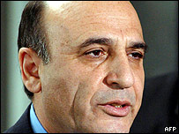 İsrail Savunma Bakanı Şaul Mofaz