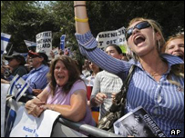 تظاهرات علیه احمدی نژاد در نیویورک