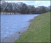 Flood water on Rawcliffe Meadows