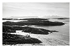 The Islands of Eigg and Rum (Rhum) from Arisaig Bay (C) scran.ac.uk