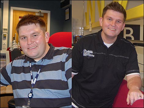 Gary Burgess before and after